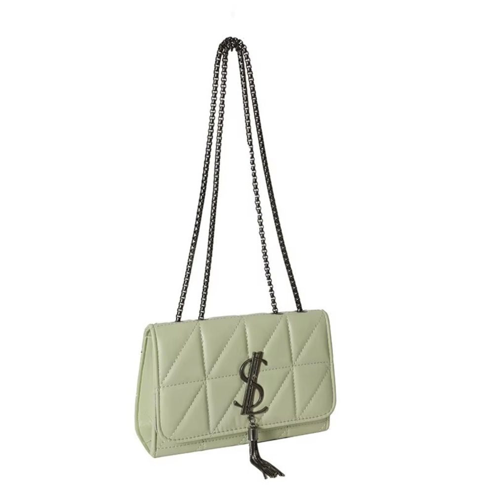 Bolso de mano para mujer con cadena larga
