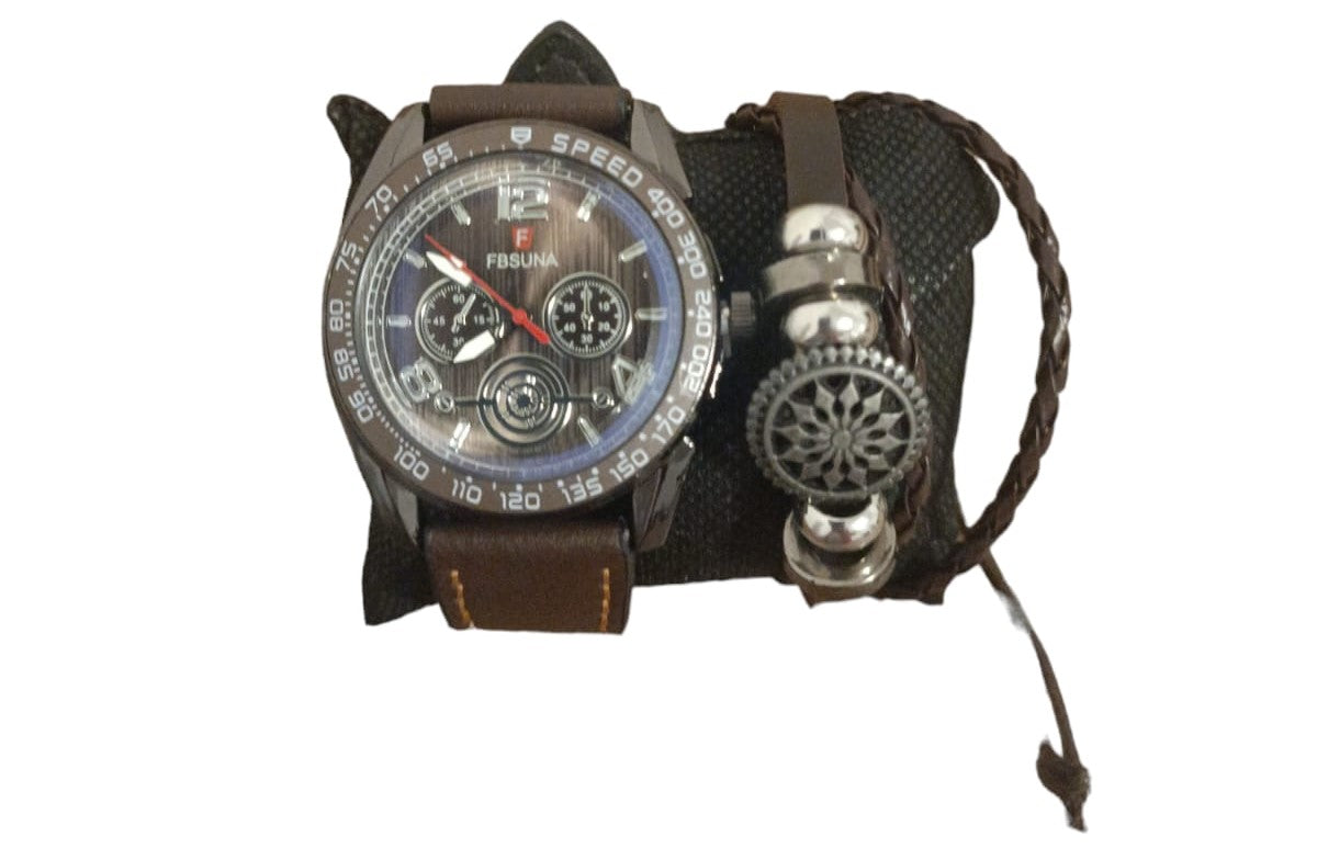 Reloj + Pulsera para caballero