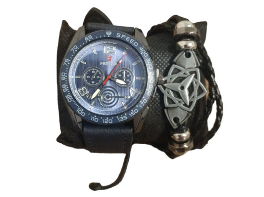 Reloj + Pulsera para caballero