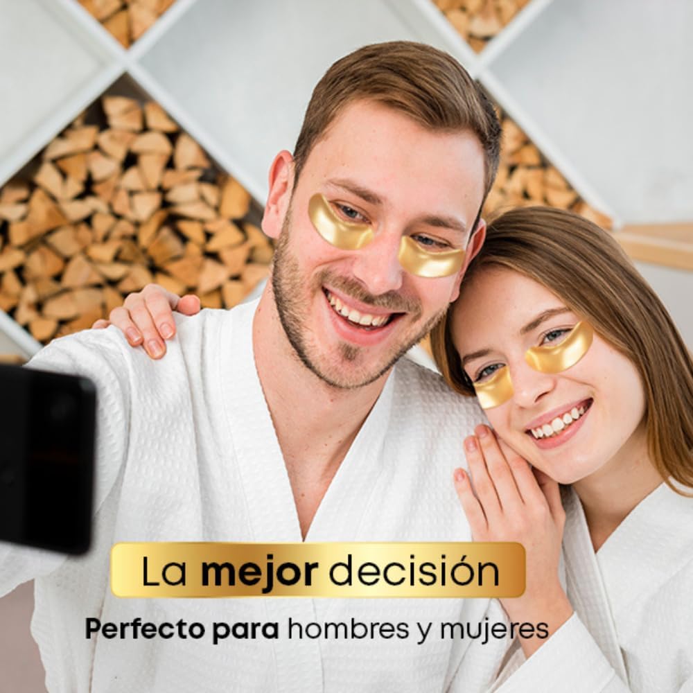 Mascarilla de Colageno para Ojos PyW Golden Bio