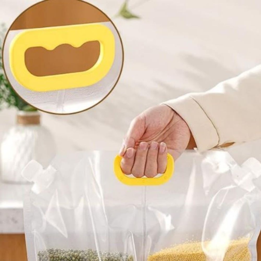 Bolsa de Almacenamiento Contenedor con Tapa y Asa de 2Kg