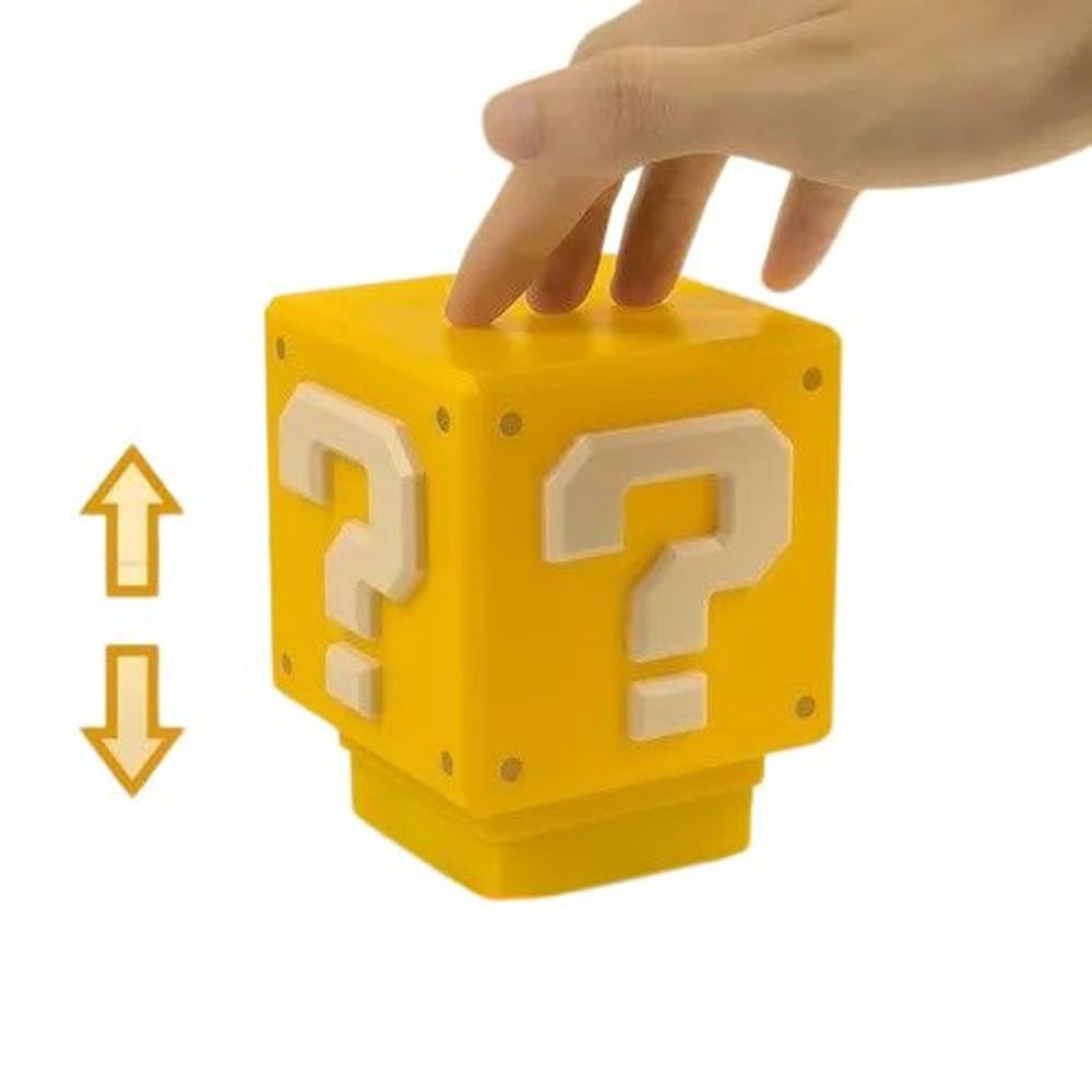 Lampara Recargable Mario Bros USB con Sonido