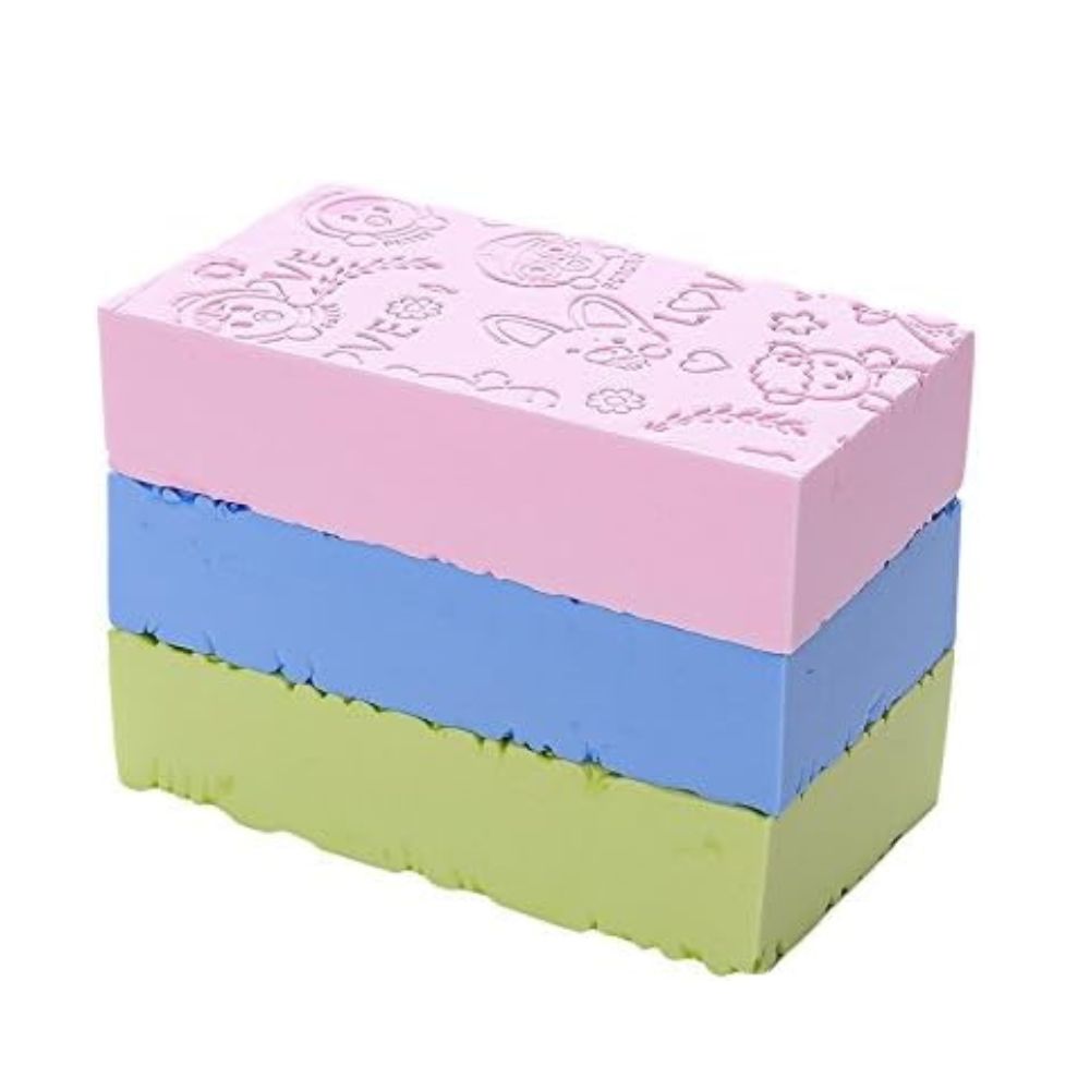 Esponja de baño exfoliante