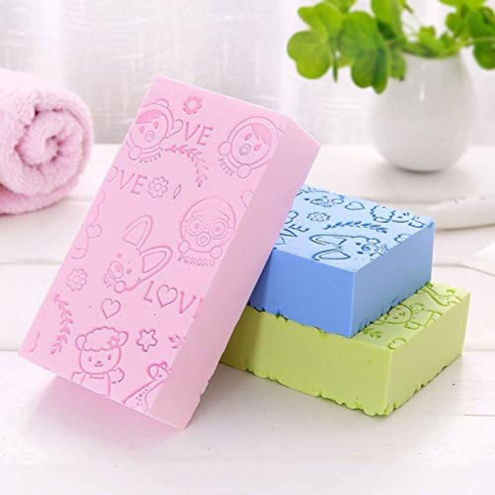 Esponja de baño exfoliante