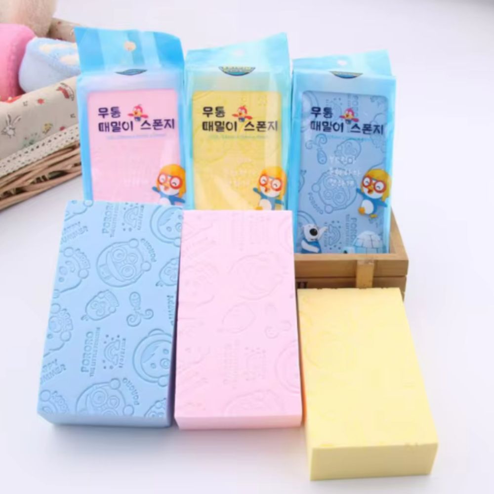 Esponja de baño exfoliante