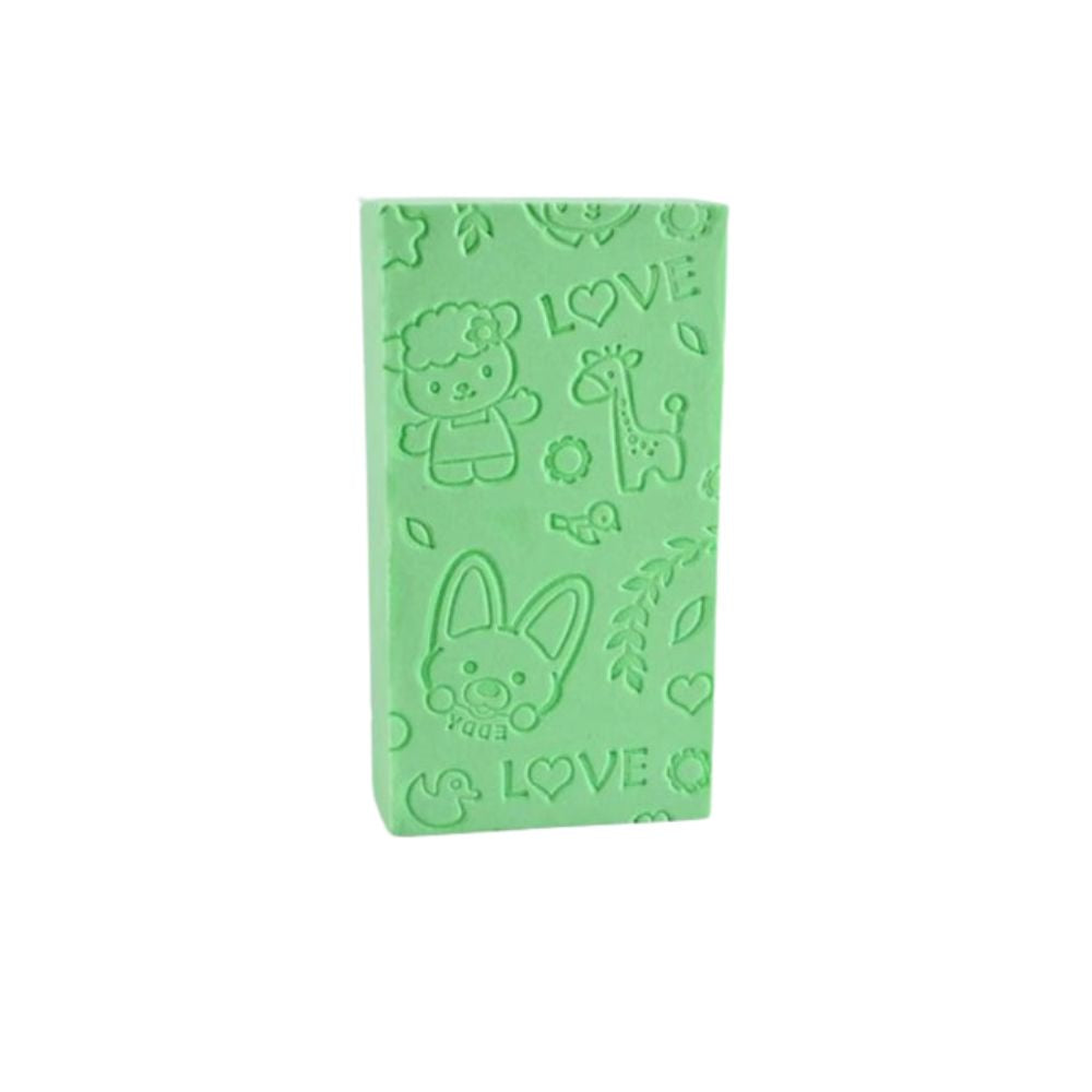 Esponja de baño exfoliante