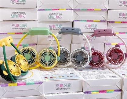 Ventilador para cuello Kawaii