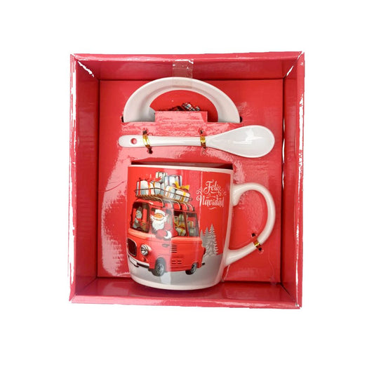Taza Navideña de Cerámica